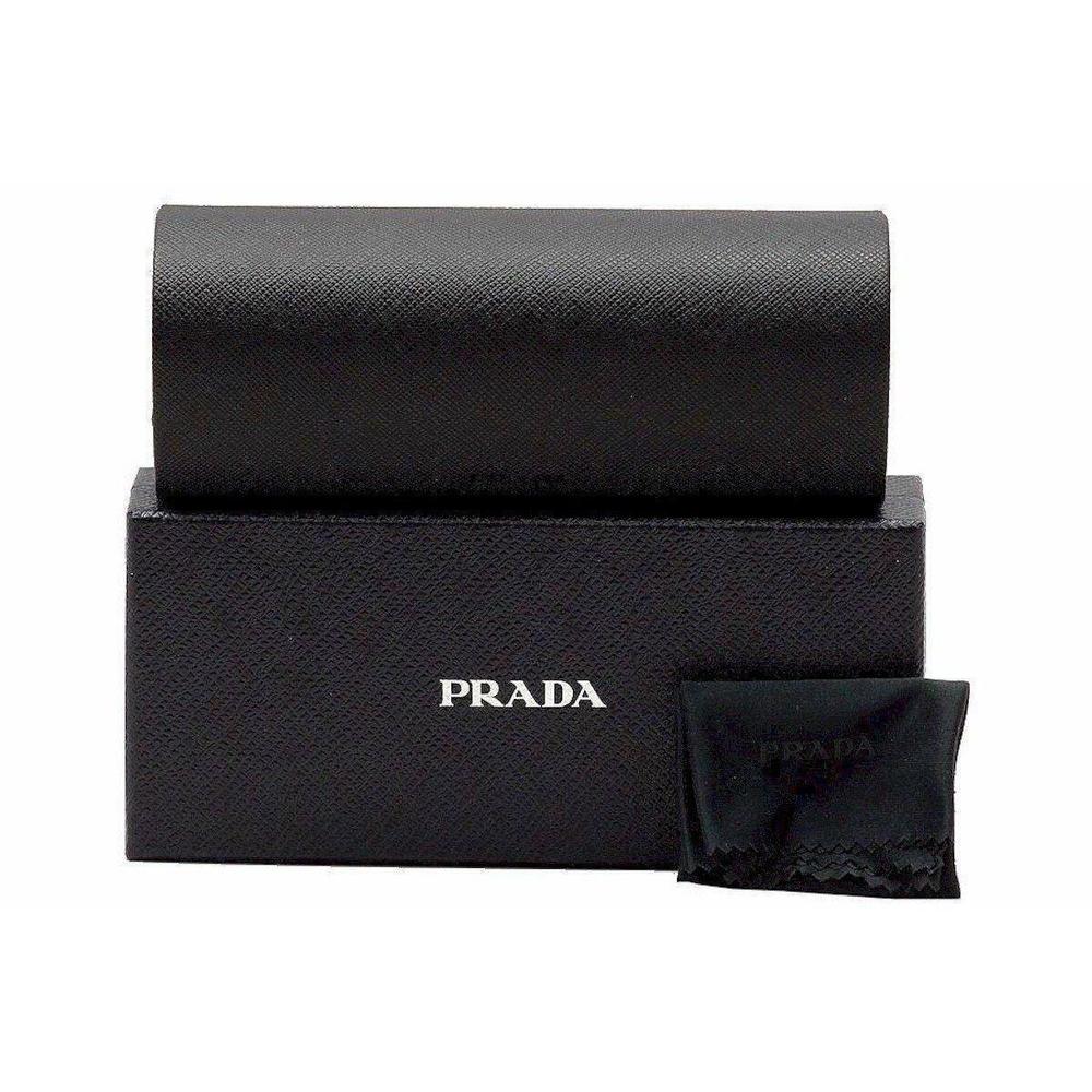 New Prada VPR-10VV 325-1O1 Crystal Blue Eyeglasses with Blue Temples 54/18/145 - Picture 4 of 4